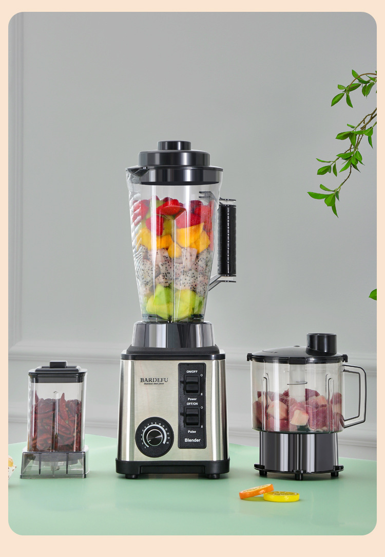 8-in-1 multifunctional blender, high capacity