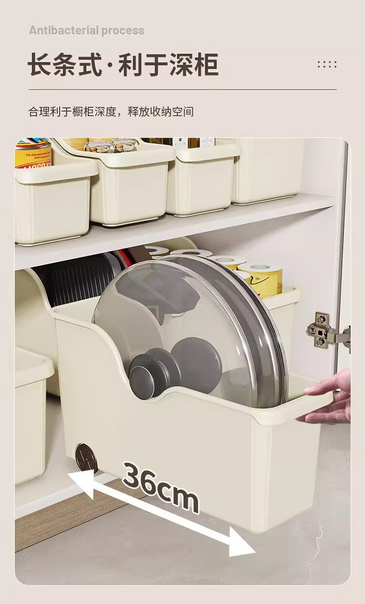 Kitchen storage rack with wheels, under-sink, multi-purpose