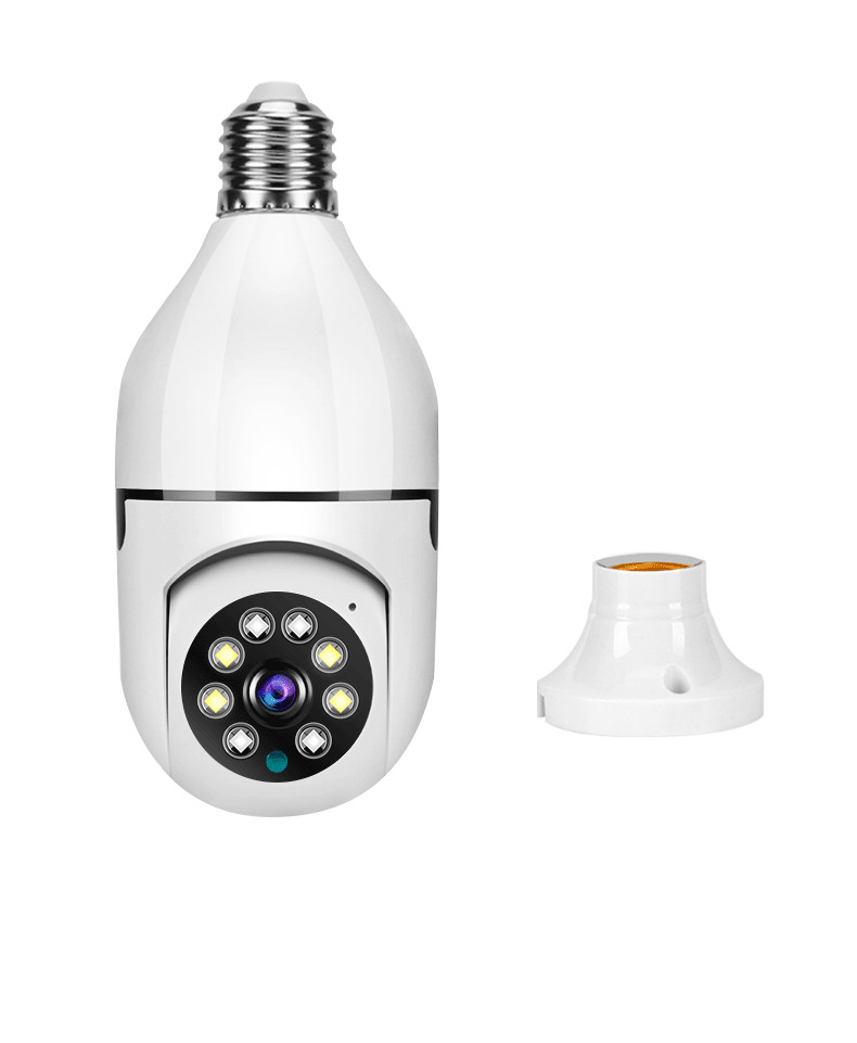 Tuya panoramik kamera, akıllı WiFi, E27 ses izleme