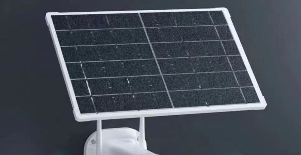 Solar-Überwachungskamera 360°, Farbnachtsicht, wasserdicht