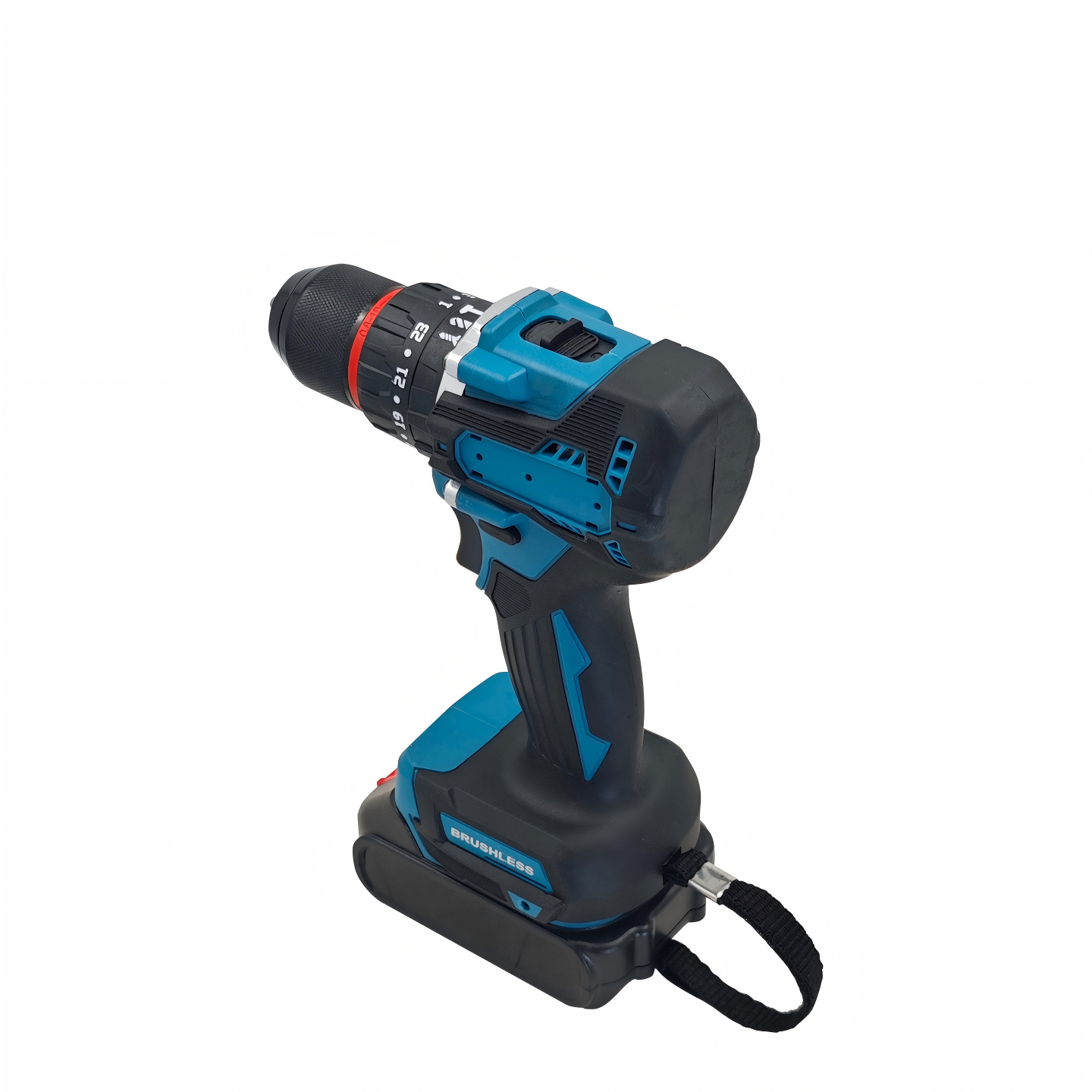 Brushless lithium cordless drill, impact driver bit set