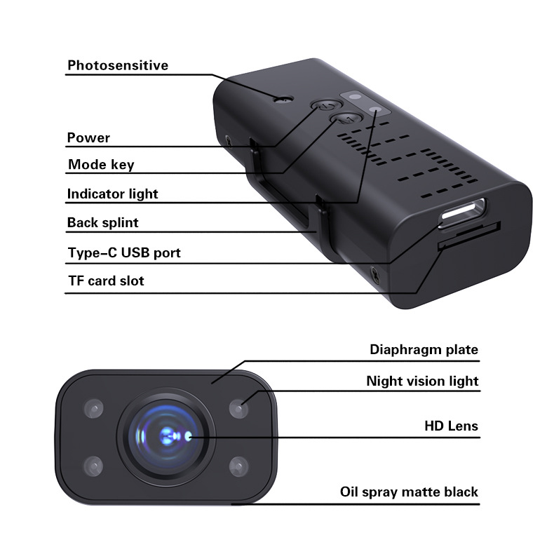 Security camera WiFi, WK13, night vision, smart home