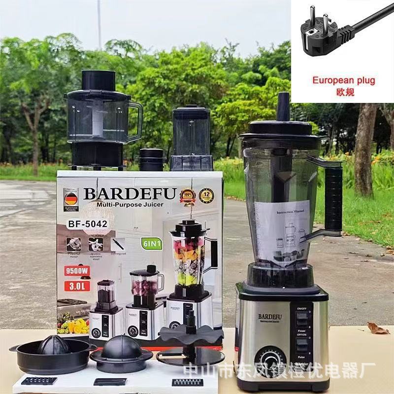 4L paslanmaz çelik ticari blender 8 in 1 yüksek güç