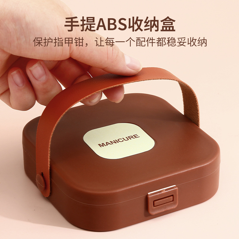 指甲刀套装2025新款防飞溅家用指甲剪指甲钳挖耳勺专用工具修甲