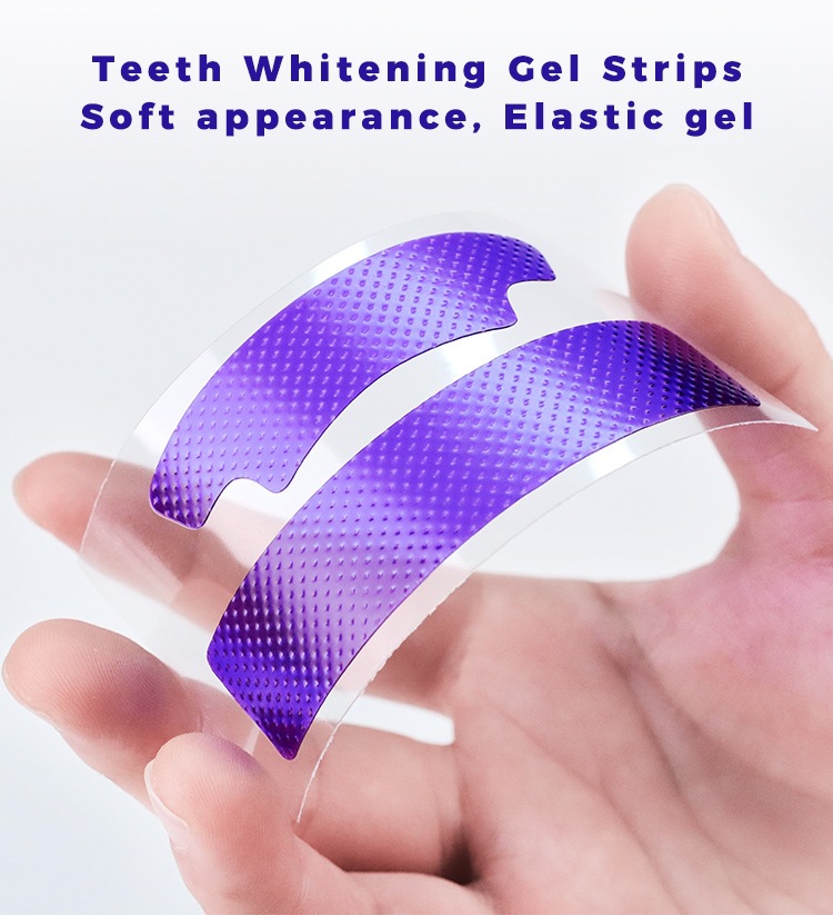 V34 purple teeth whitening strips, large box