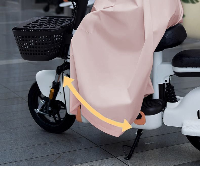 Regenjacke, winddicht, wasserdicht, verlängert