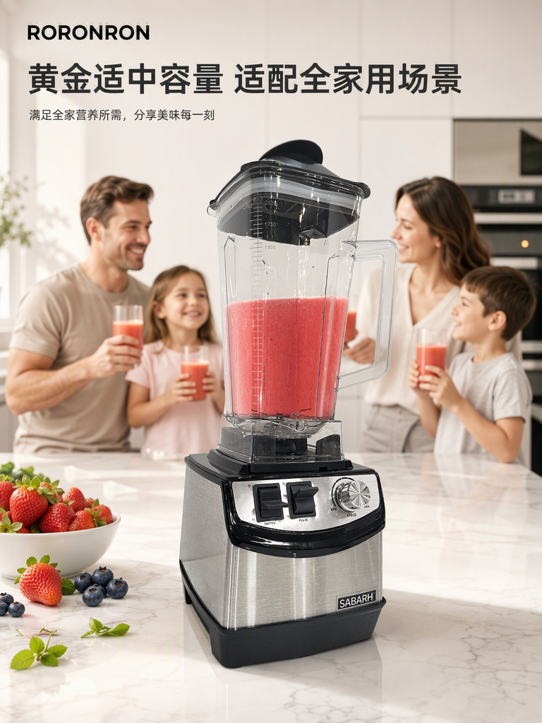 8-in-1 Household High-Speed Blender