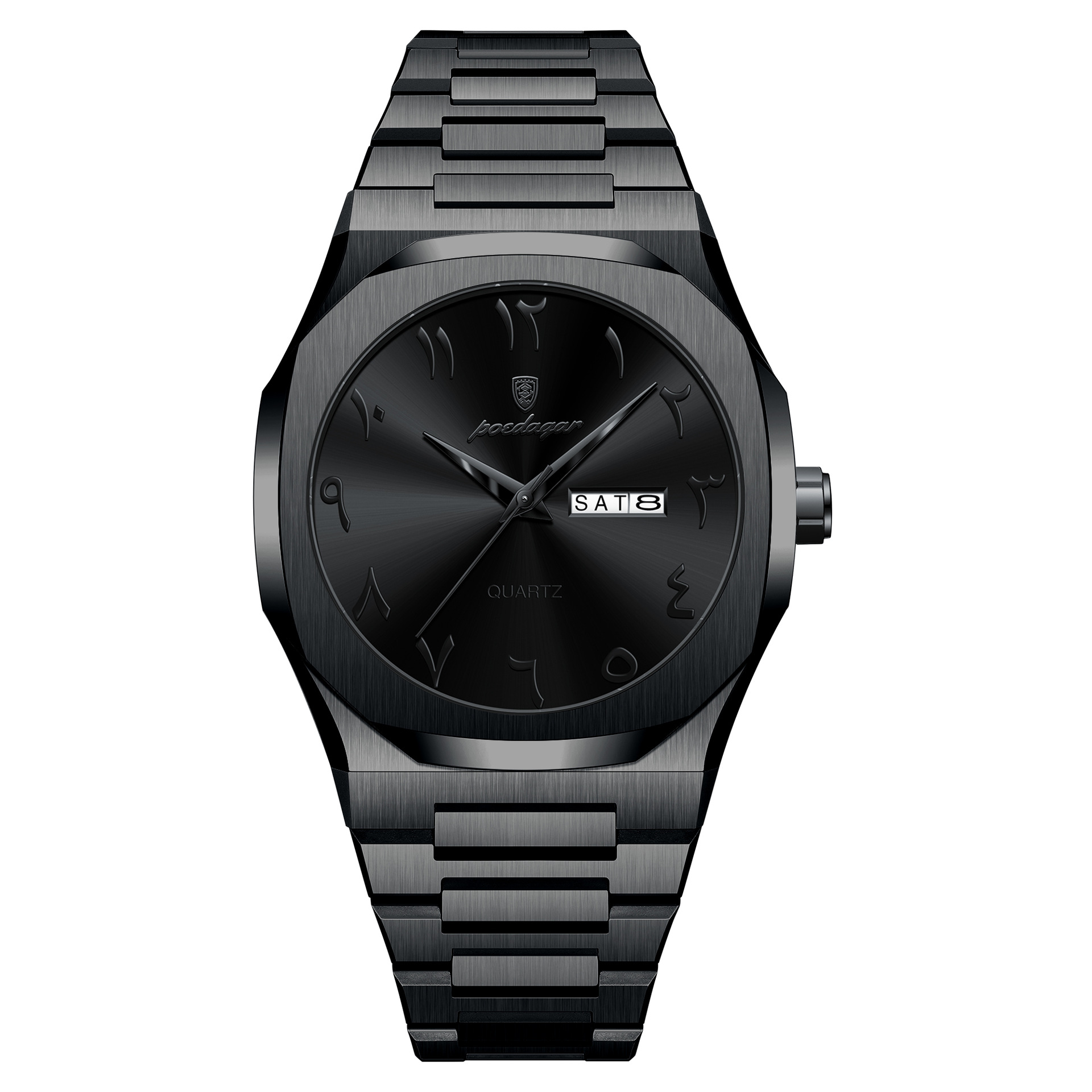 瑞士品牌新款男士手表高级感防水双日历腕表直播外贸爆款一件代发