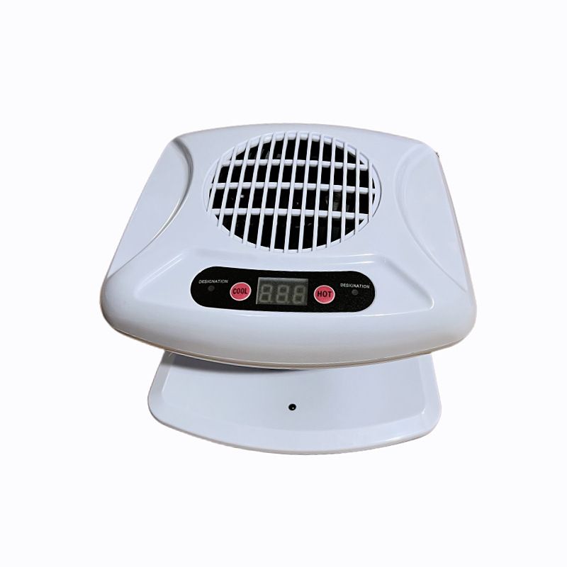 Sensor nail polish dryer with hot and cold air function