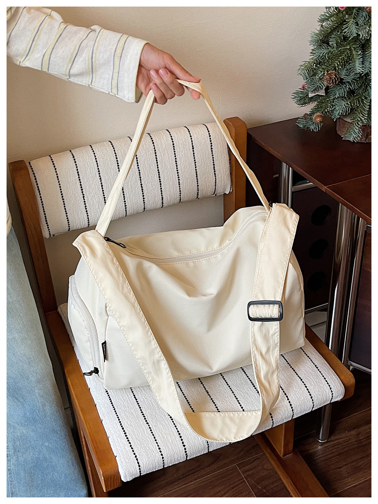 Soft Crossbody Tote Travel Bag, Waterproof Large Capacity