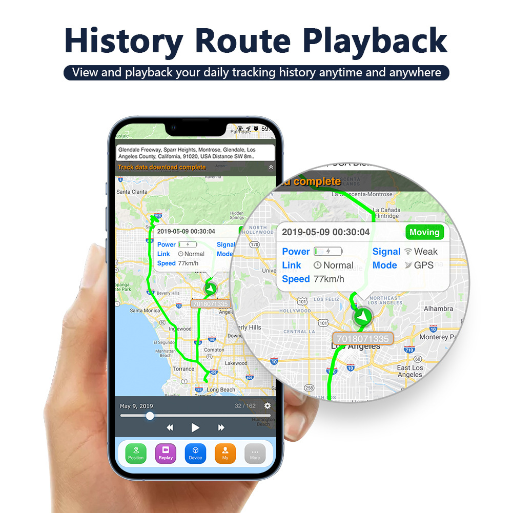 GPS-Fahrzeugtracker ST-906L, 4G+2G, Motorräder und Elektrofahrzeuge