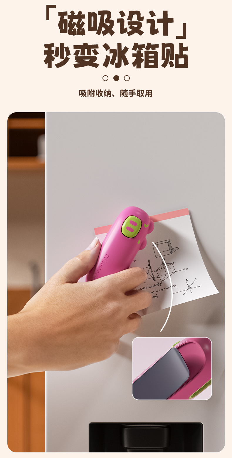 Mini heat sealer machine, portable, food sealing