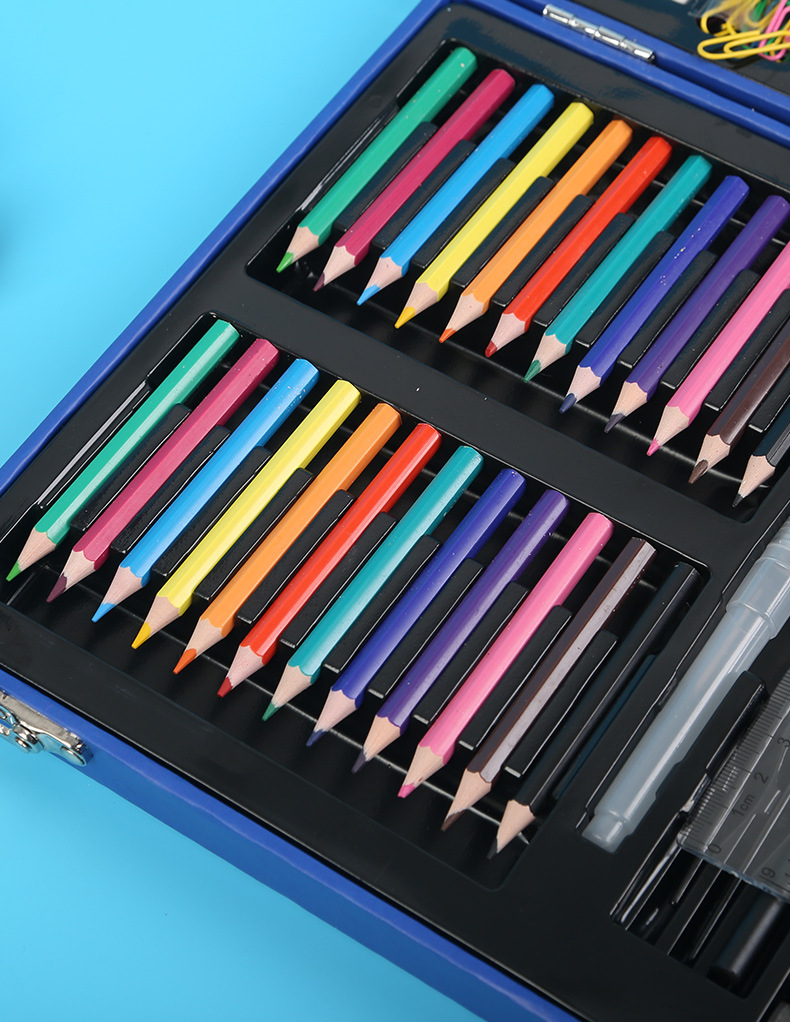 88-teiliges Acrylmarker- und Aquarellstift-Malset