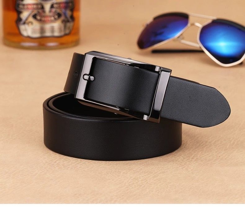Paolo genuine cowhide belt, two-layer leather