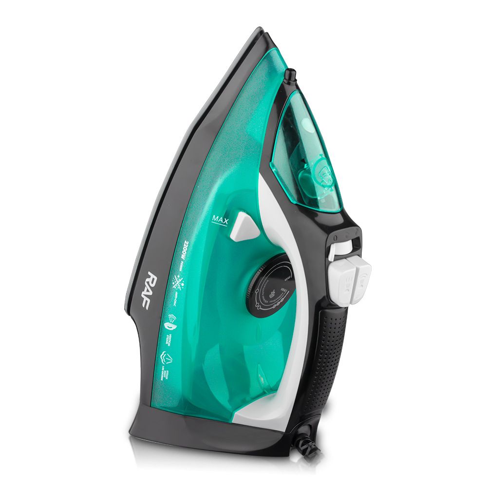 RAF steam iron, handheld, wet-dry, 2200W