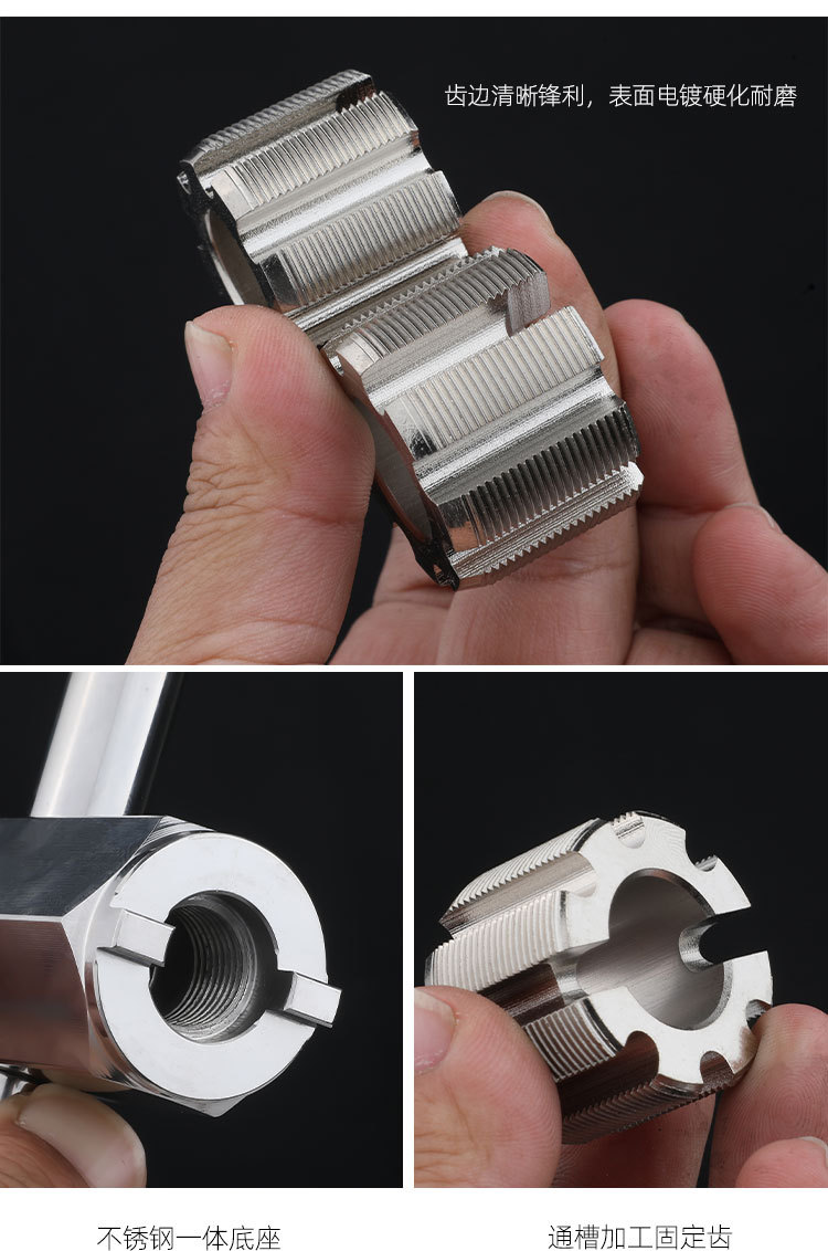 Bicycle bottom bracket thread chasing tool set