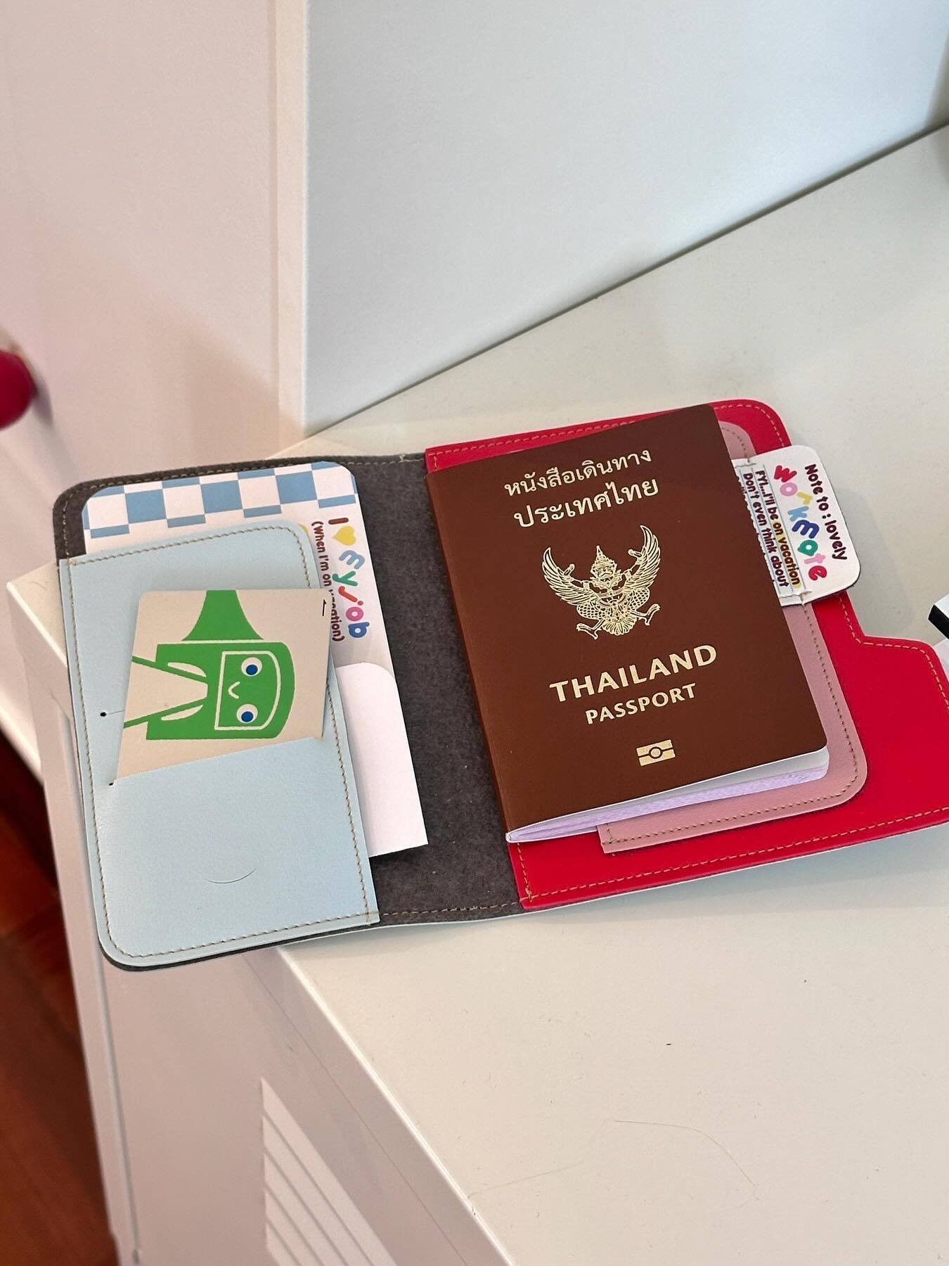ONTC pasaport ve kart sahibi, çok fonksiyonlu seyahat çantası