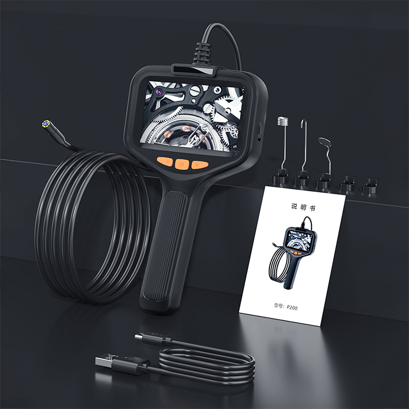 Endoskop-Kamera 5,5 mm mit 8 mm Objektiv und Display