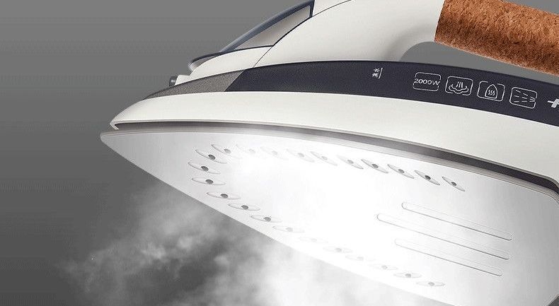 Elektro-Dampfbügeleisen Trocken- und Nassgebrauch Edelstahl