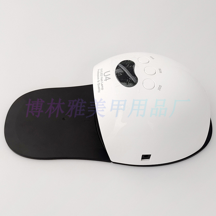 LED/UV nail curing lamp with slipper design, hands and feet