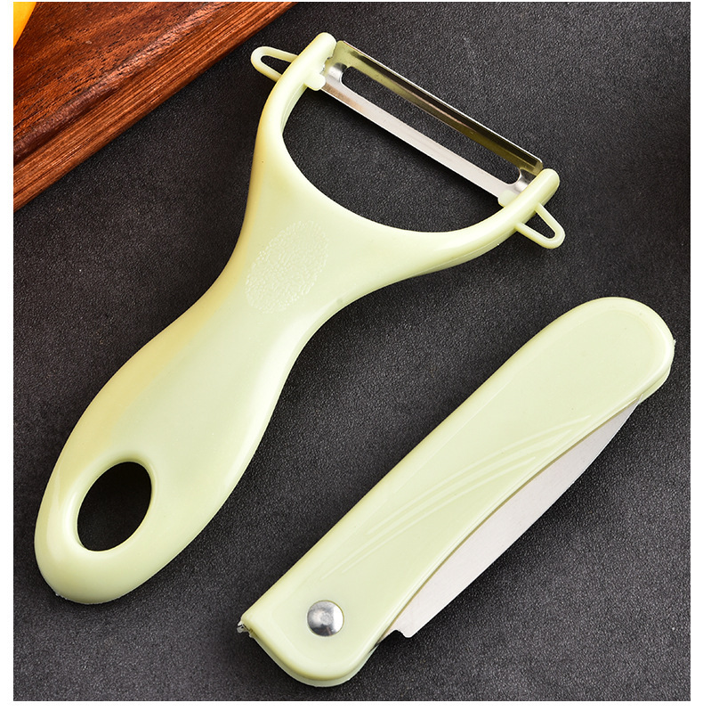 Vegetable and fruit peeler, two-piece set