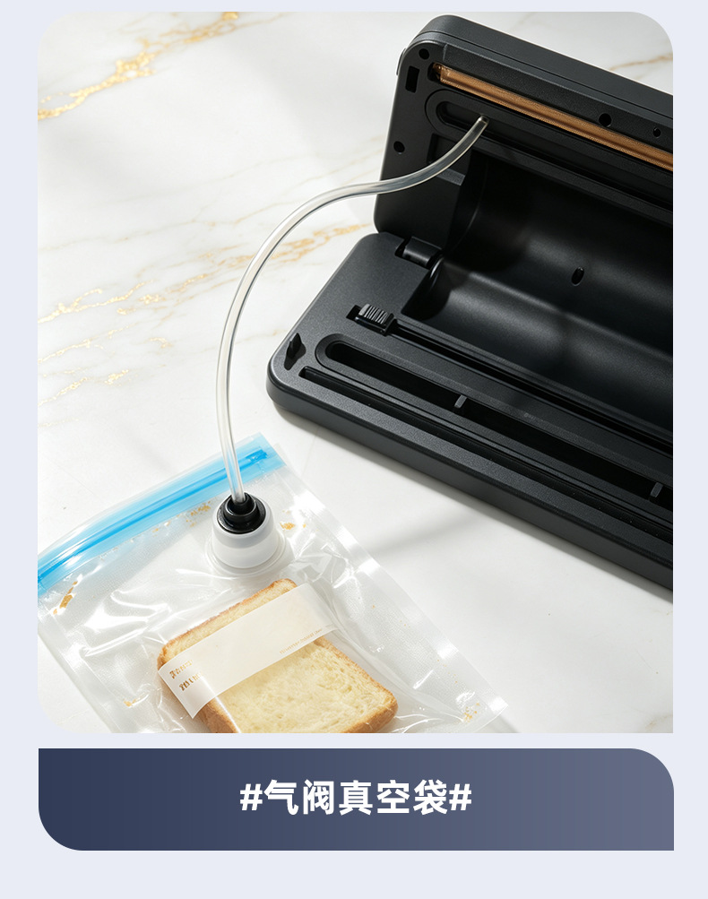 Stainless steel vacuum sealer, wet and dry use