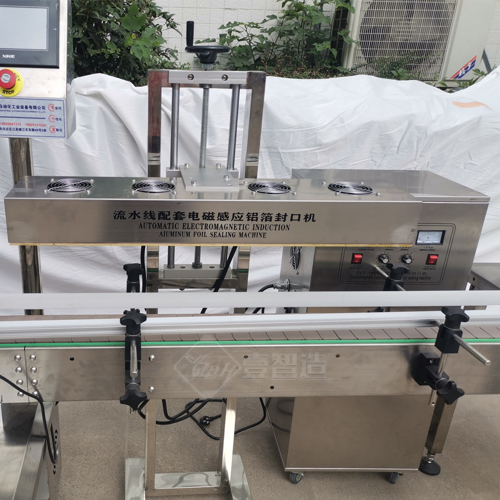 Elektromagnetische Aluminium-Folien-Verschließmaschine, vollautomatisch