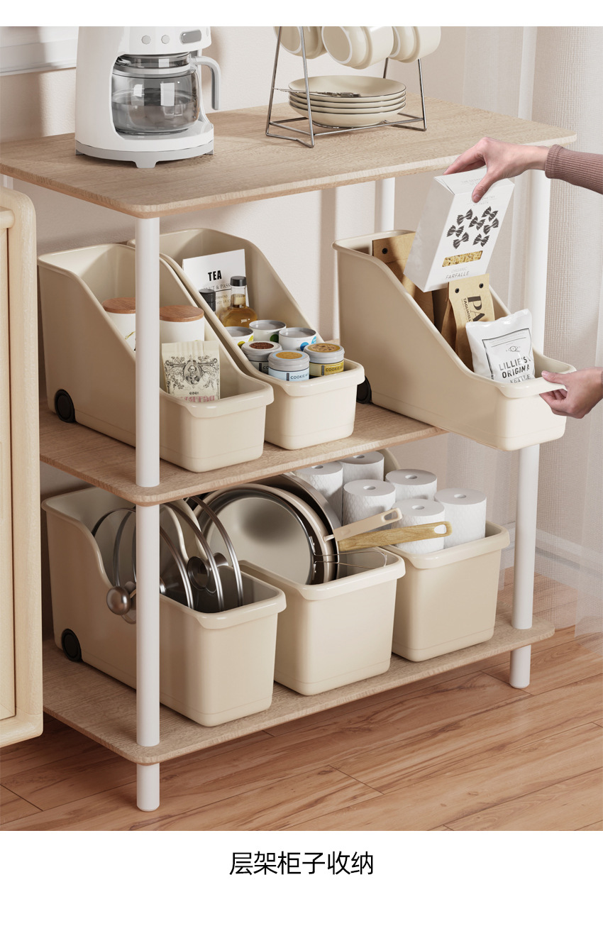Küchenschrank-Aufbewahrungsbox mit Rollen