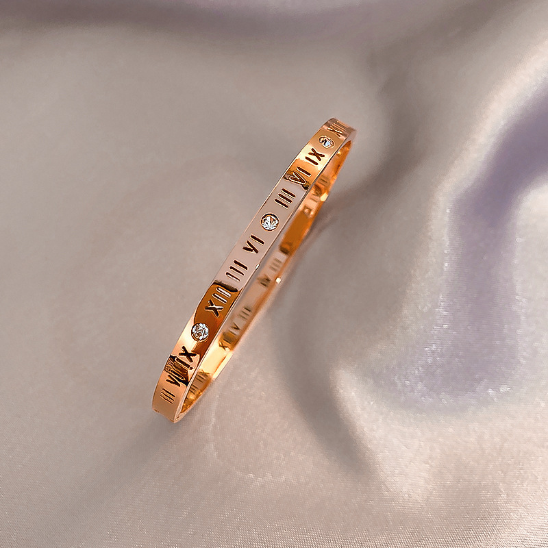 Zirkonia-Armband, leichtes Luxusdesign