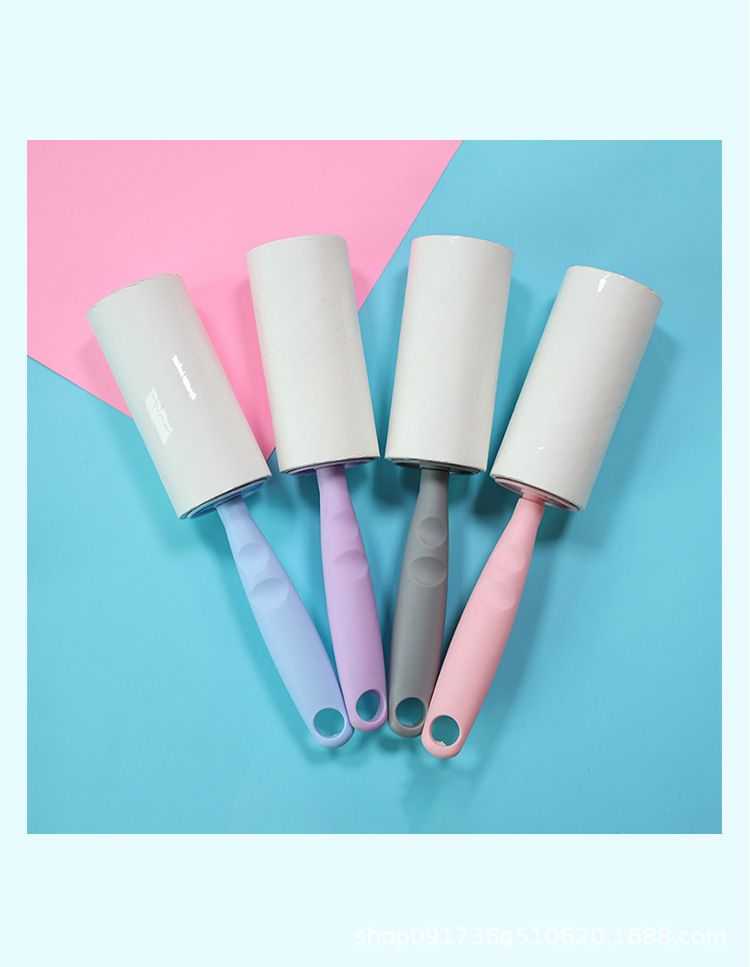 Portable tear-off lint roller