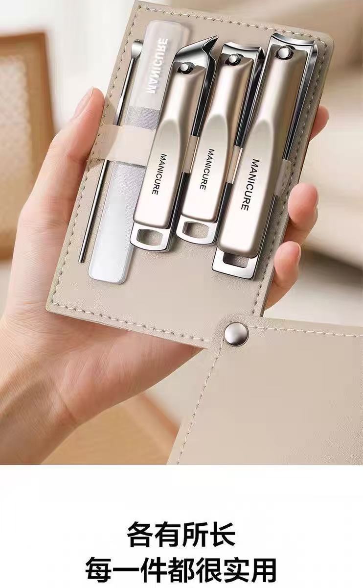 Nagelset aus Kohlenstoffstahl, 6-teilig