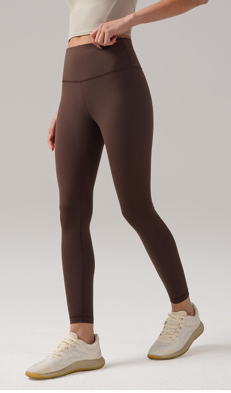 Women's Yoga Pants Nylon 66, High Waist, 24" Elastic, Breathable