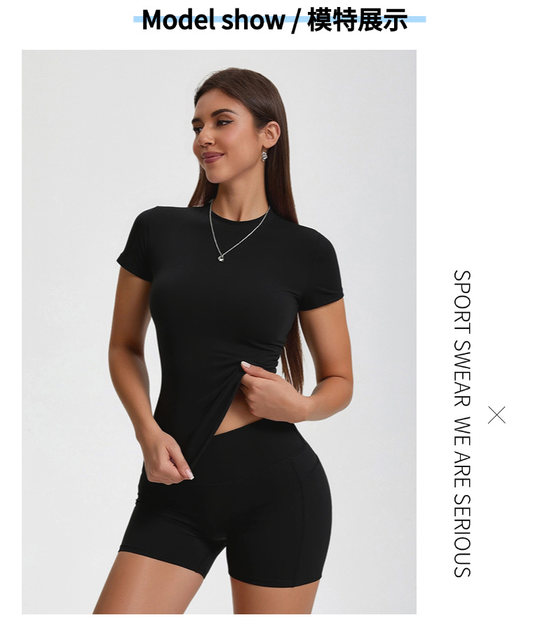Yoga-Fitness-Set mit hoher Taille für Frauen