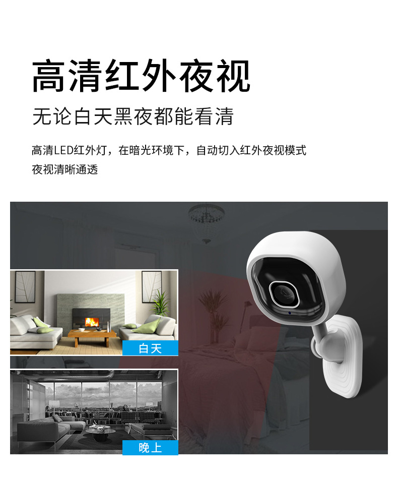 A3 WiFi Security Camera, 1080p, Night Vision