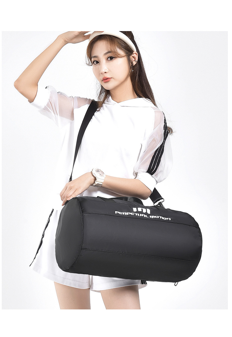 Fitness Bag with Wet and Dry Compartments