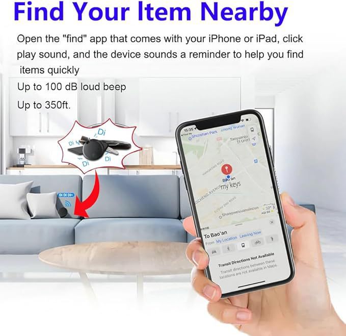 Küresel GPS takip cihazı, çanta, anahtar ve eşyalar için