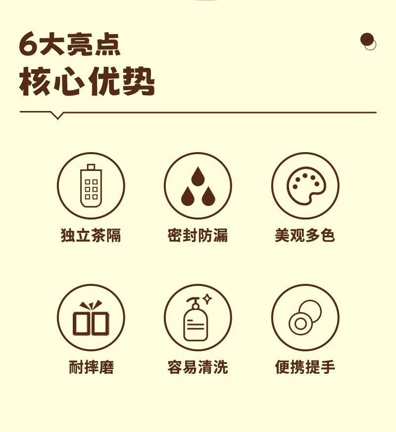 316内胆保温杯双饮盖大容量户外便携提手水杯男士杯子