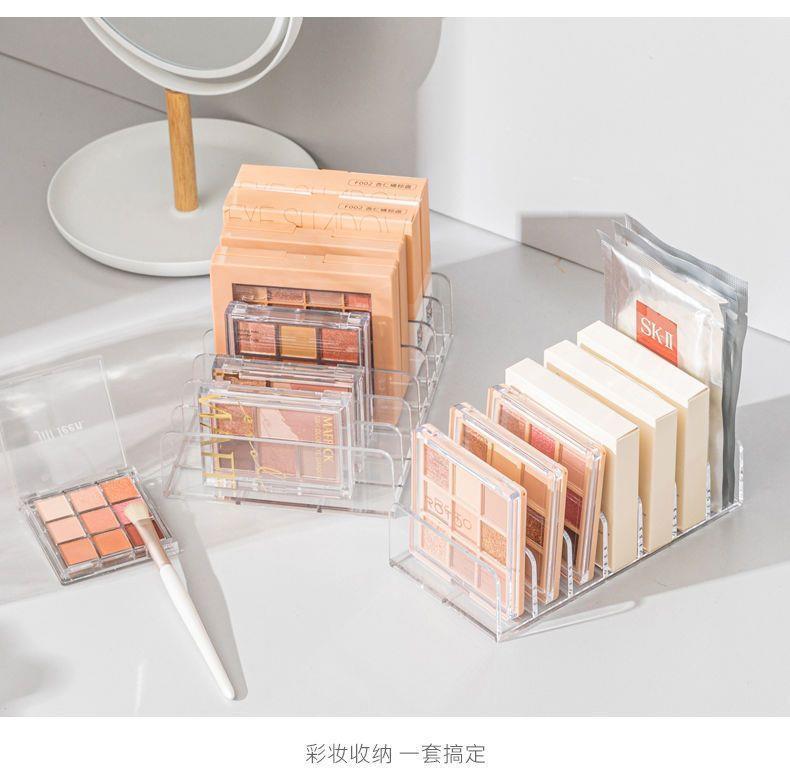 Desktop Makeup Cosmetics Organizer Box, Transparent Plastic with Drawers
