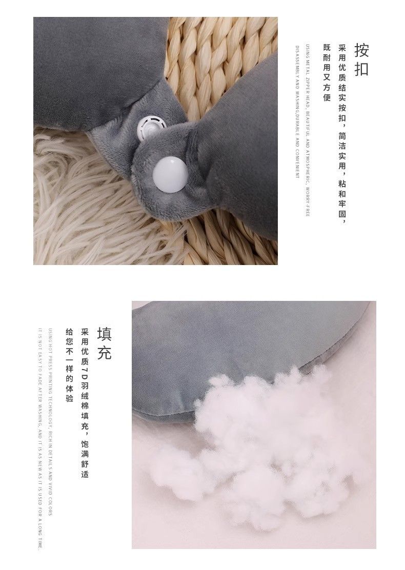 U-shaped neck pillow travel portable