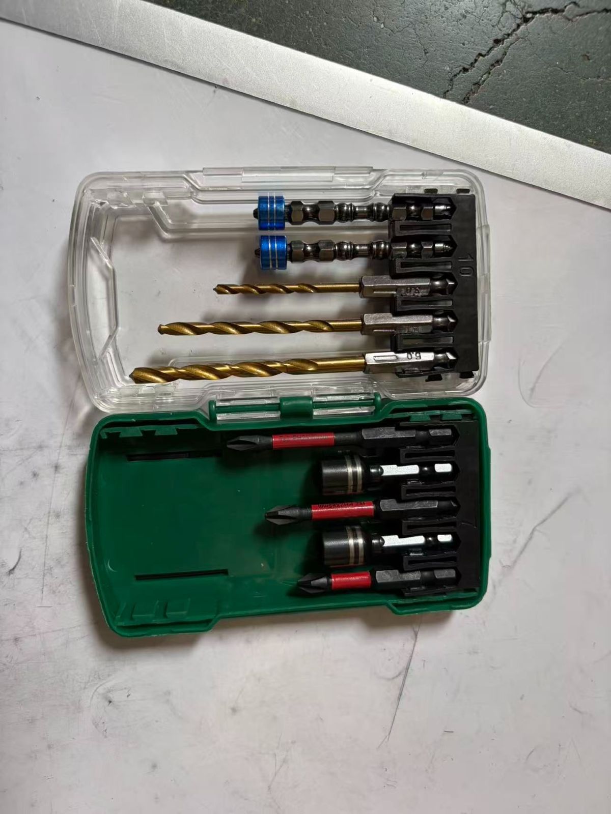 10-teiliges Elektrobohrer-Zubehör Set Bits