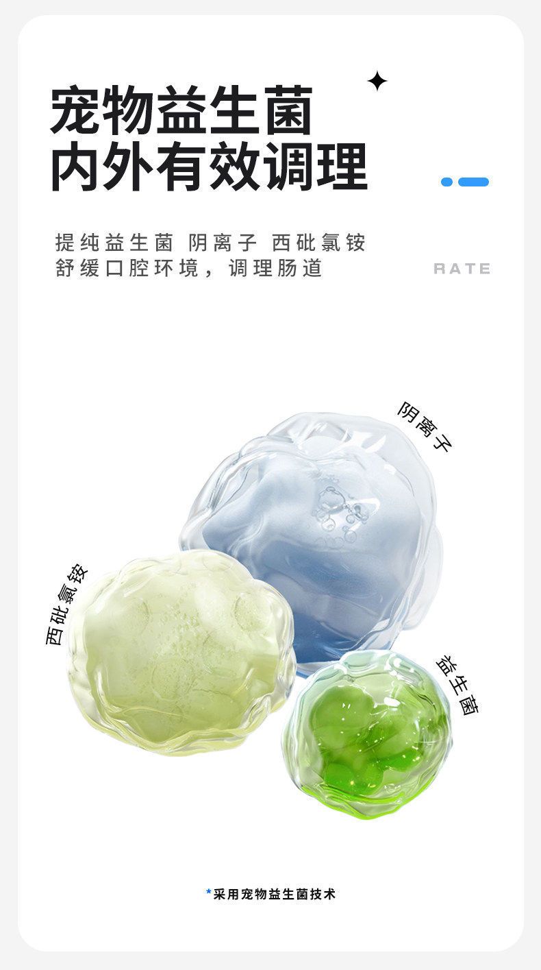 宠物漱口水洁牙猫咪口腔清洁牙刷狗狗结石去除器牙牙擦漱口水清洁