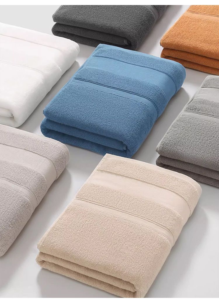 Bath towel set, 100% cotton, thick