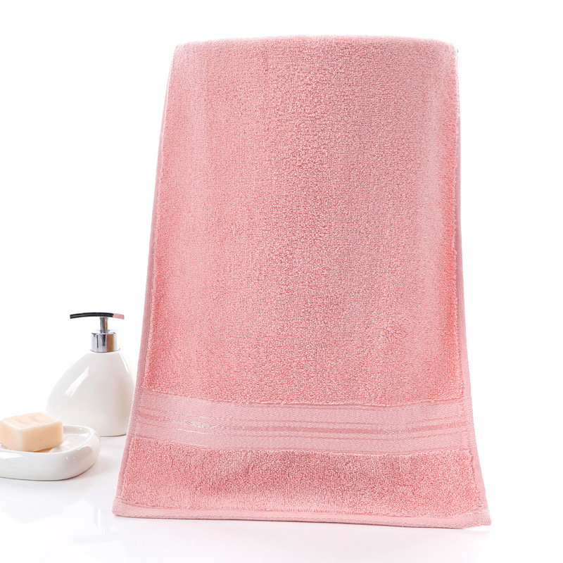 Bath towel pure cotton 70x150 thickened absorbent