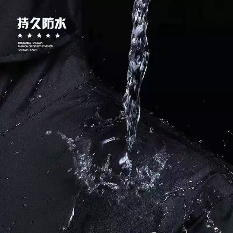 成人雨衣长款连体防雨男女户外人徒步加厚全身地反光雨披
