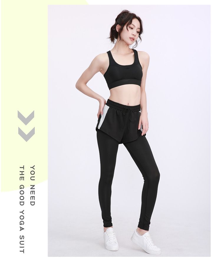Yoga spor takımı, beş parçalı, hızlı kuruyan