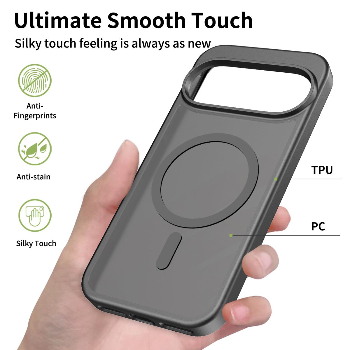 Google Pixel 11 Magnetschale, 2-in-1, matte Haptik