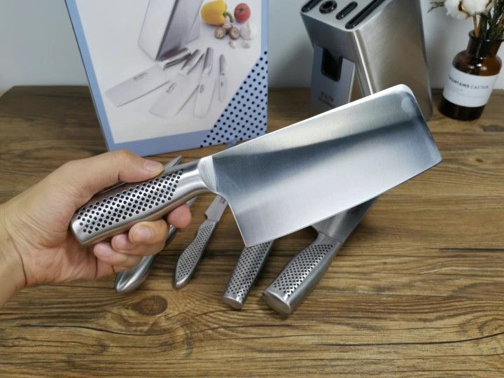 Global Yoshikawa Edelstahl-Messerset, 6-teilig