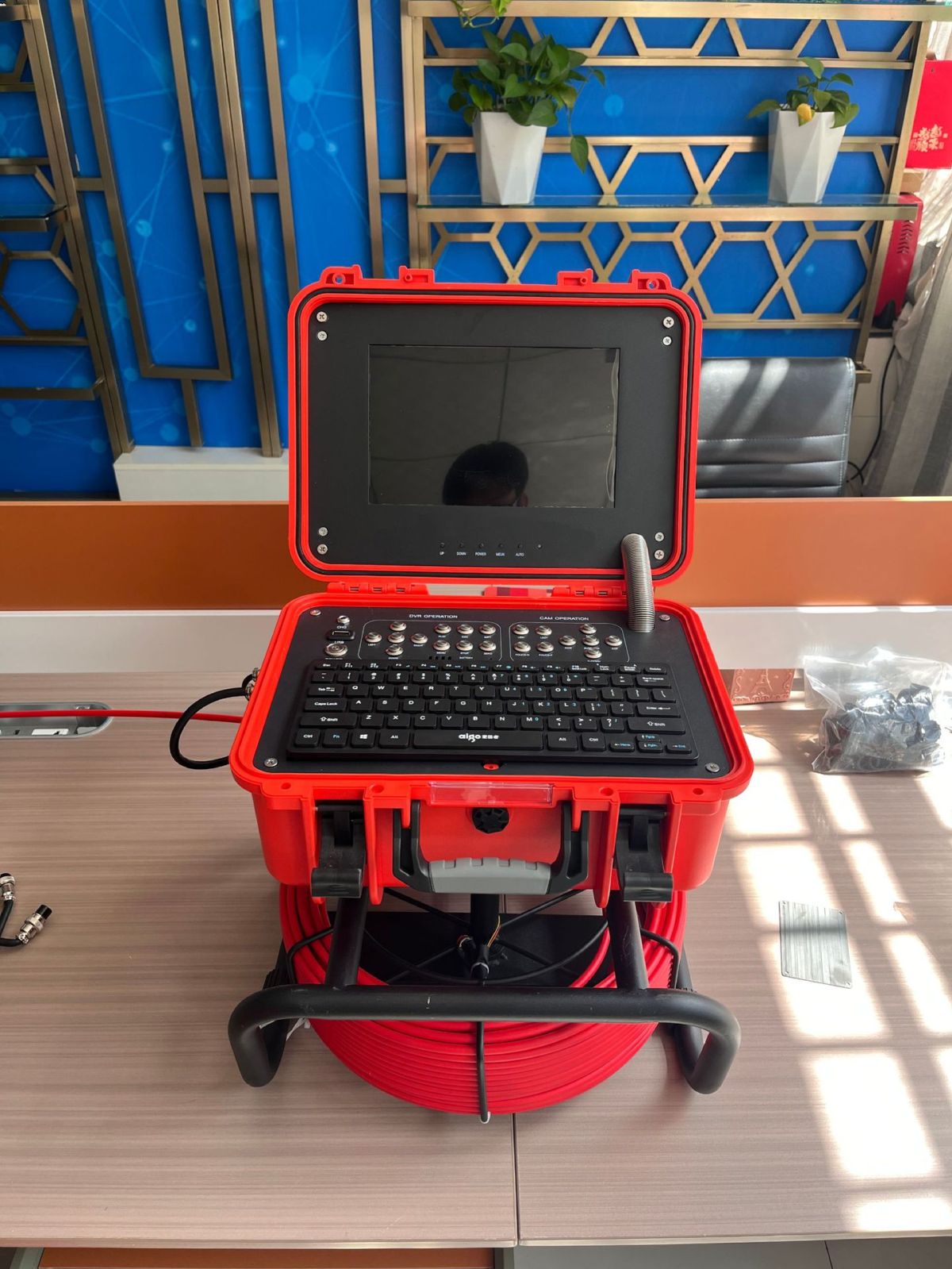 Endüstriyel HD borescope kamerası su geçirmez boru muayenesi için