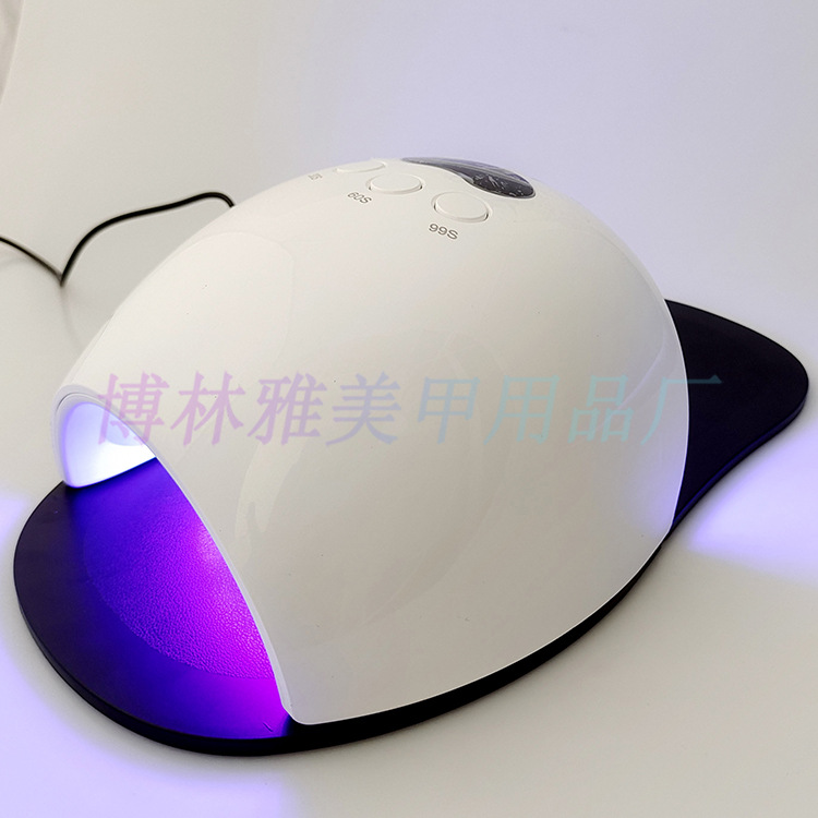 LED/UV nail curing lamp with slipper design, hands and feet