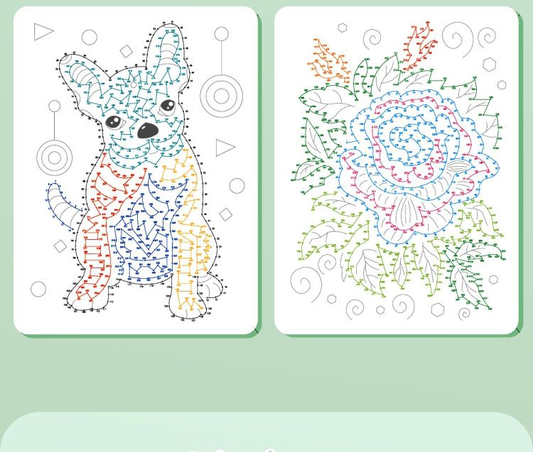 Number connection maze book ages 6-12 focus training